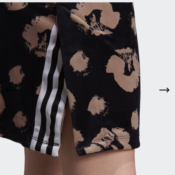 NWT Adidas Bellvista Velvet Dress size Large - Picture 6 of 7